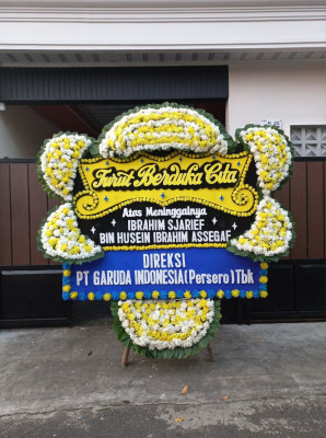Papan Bunga Duka di Alas
