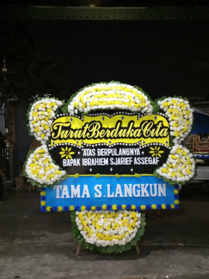 Papan Bunga Duka di Alas